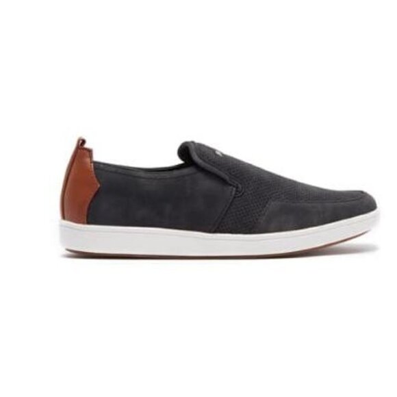 Steve Madden Mens Black Nubuck Suede Felixx Slip On Loafers Shoes Sz 10.5 New main image 9